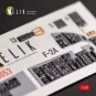JASDF F-2A interior 3D decals for Hasegawa kit, 1/48 - Kelik K48053