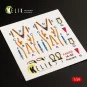 IA-58 Pucara interior 3D decals for Kinetic kit, 1/48 - Kelik K48055