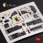 JASDF F-2B interior 3D decals for Hasegawa kit, 1/48 - Kelik K48054
