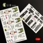 F-4G interior 3D decals for Meng kit, 1/48 - Kelik K48056