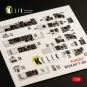T-50 ROKAF interior 3D decals for Academy kit, 1/48 - Kelik K48057
