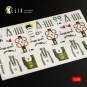 F-4G interior 3D decals for Meng kit, 1/48 - Kelik K48056