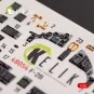 JASDF F-2B interior 3D decals for Hasegawa kit, 1/48 - Kelik K48054