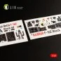 F-16E Desert Vipers Block 60 interior 3D decals for Kinetic kit, 1/...