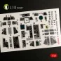 F-14D Tomcat interior 3D decals for Tamiya kit, 1/48 - Kelik K48063