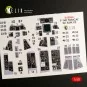 F-14D Tomcat interior 3D decals for AMK kit, 1/48 - Kelik K48064