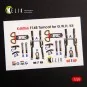 F-14B Tomcat interior 3D decals for GWH kit, 1/48 - Kelik K48066