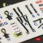 F-14D Tomcat interior 3D decals for Tamiya kit, 1/48 - Kelik K48063