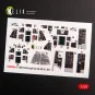F-14B Tomcat interior 3D decals for GWH kit, 1/48 - Kelik K48066