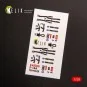 F-14A Tomcat late interior 3D decals for Tamiya kit, 1/48 - Kelik K...