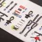 F-14A Tomcat late interior 3D decals for Tamiya kit, 1/48 - Kelik K...