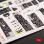 F-4E Phantom II interior 3D decals for Meng kit, 1/48 - Kelik K48070