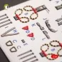 F-4E Phantom II interior 3D decals for Meng kit, 1/48 - Kelik K48070