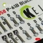 P-61B 'Black Widow' interior 3D decals for GWH kit, 1/48 - Kelik K4...
