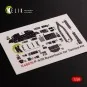 P-47D Razorback interior 3D decals for Tamiya kit, 1/48 - Kelik K48015