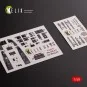 Messerschmitt Me-410 A1 interior 3D decals for Meng Model kit, 1/48...