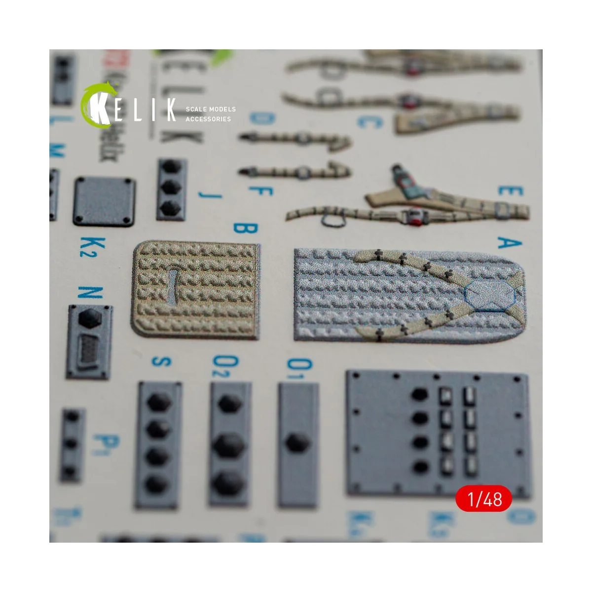 Ka-27 Helix interior 3D decals for HobbyBoss kit, 1/48 - Kelik K48073