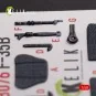 F-35B interior 3D decals for Tamiya kit, 1/48 - Kelik K48076
