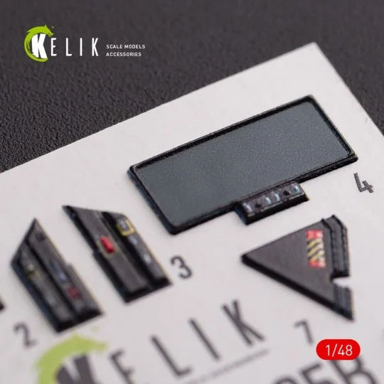 F-35B interior 3D decals for Tamiya kit, 1/48 - Kelik K48076