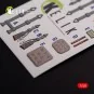 Messerschmitt Me-410 A1 interior 3D decals for Meng Model kit, 1/48...