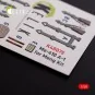Messerschmitt Me-410 A1 interior 3D decals for Meng Model kit, 1/48...