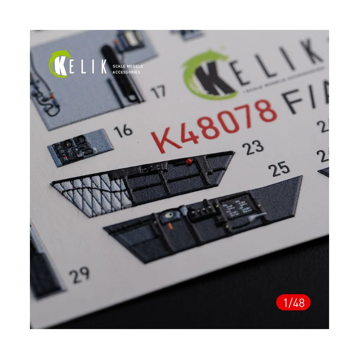 F/A-18F Super Hornet interior 3D decals for MENG kit, 1/48 - Kelik ...