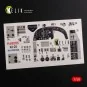 KI-21 interior 3D decals for ICM kit, 1/48 - Kelik K48085