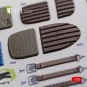 KI-21 interior 3D decals for ICM kit, 1/48 - Kelik K48085