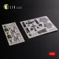 F-4J Phantom II interior 3D decals for Academy kit, 1/48 - Kelik K4...