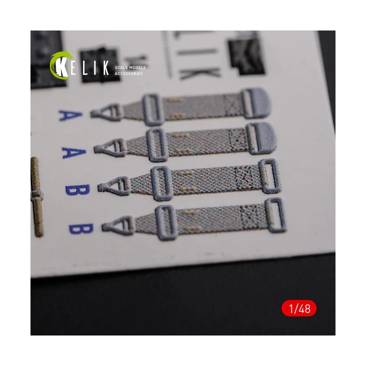 SBD-2 Dauntless interior 3D decals for Academy kit, 1/48 - Kelik K4...