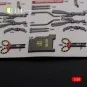 F-4J Phantom II interior 3D decals for Academy kit, 1/48 - Kelik K4...