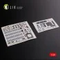 CH-47F interior 3D decals for Italeri kit, 1/48 - Kelik K48093