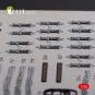 CH-46E Cargo compartment interior 3D decals for Academy kit, 1/48 -...