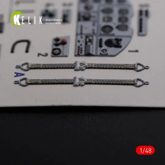 IL-2 Shturmovik interior 3D decals for Tamiya kit, 1/48 - Kelik K48094