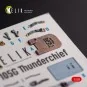 F-105G Thunderchief - interior 3D decals for HobbyBoss kit, 1/48 - ...