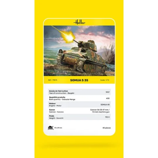 Somua S35 - Heller 79875