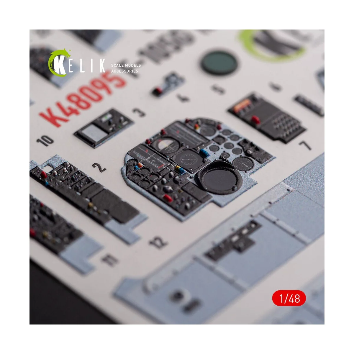 F-105G Thunderchief - interior 3D decals for HobbyBoss kit, 1/48 - ...