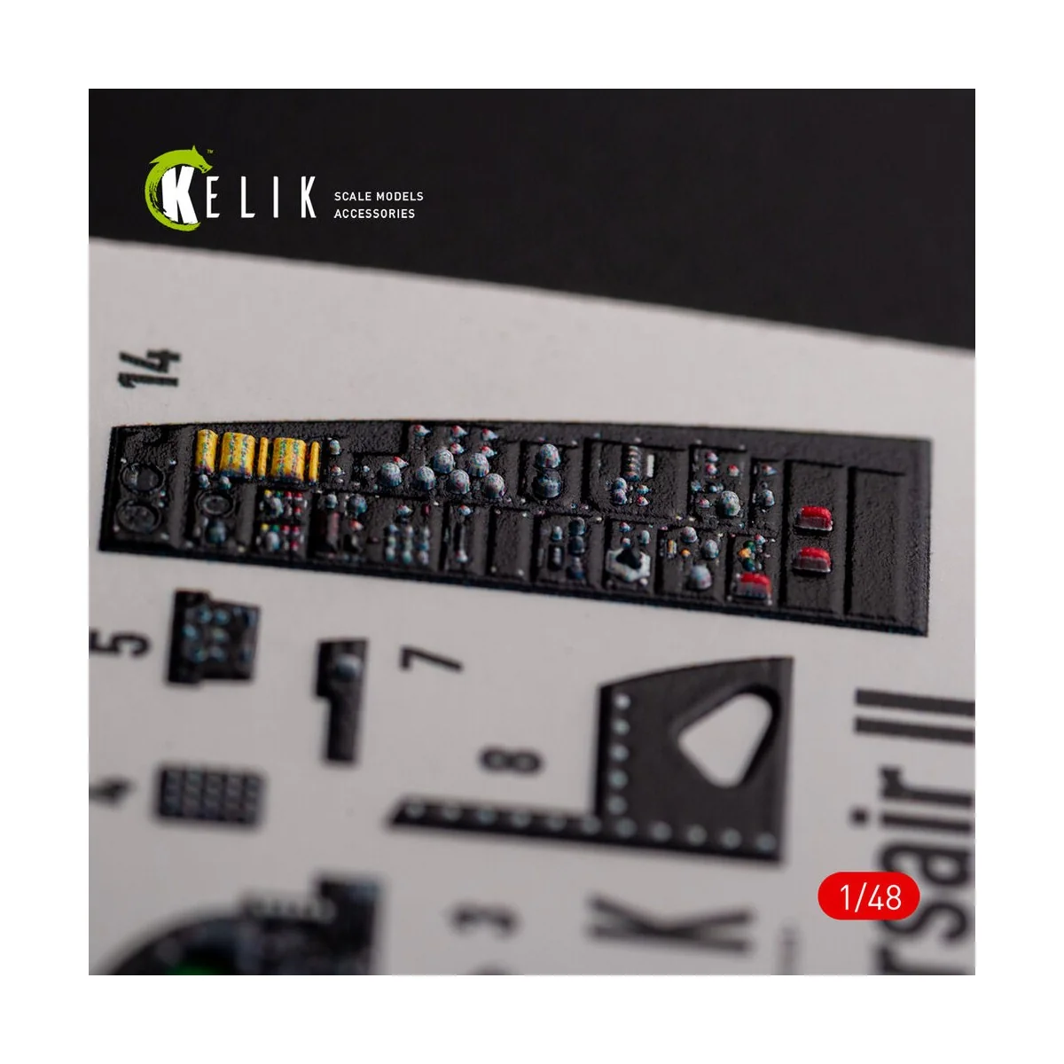 A-7E Corsair II- interior 3D decals for HobbyBoss kit, 1/48 - Kelik...