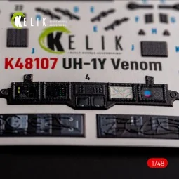UH-1Y Venom - interior 3D decals for Zimi Model/KittyHawk kit, 1/48... 2