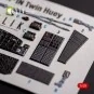UH-1N Twin Huey - interior 3D decals for Zimi Model/KittyHawk kit, ...