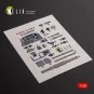 IL-2M3 - interior 3D decals for Academy/Accurate Miniatures kit, 1/...