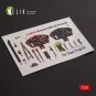 Gloster E28/39 Pioneer - interior 3D decals for ClearProp kit, 1/48...