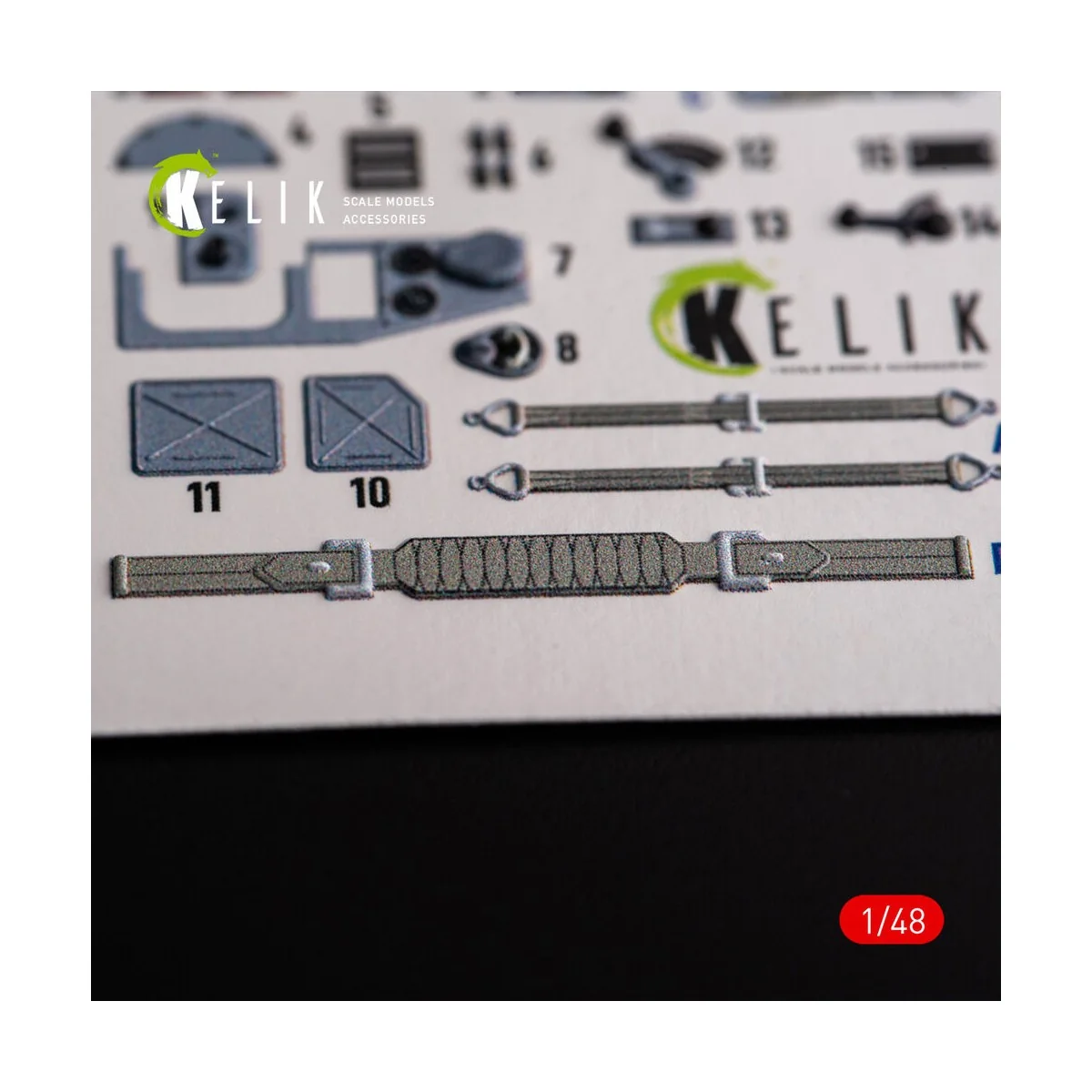 IL-2M3 - interior 3D decals for Academy/Accurate Miniatures kit, 1/...