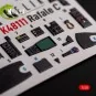 Rafale C - interior 3D decals for Academy/Revell kit, 1/48 - Kelik ...