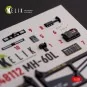 MH-60L Black Hawk - interior 3D decals for ICM kit, 1/48 - Kelik K4...