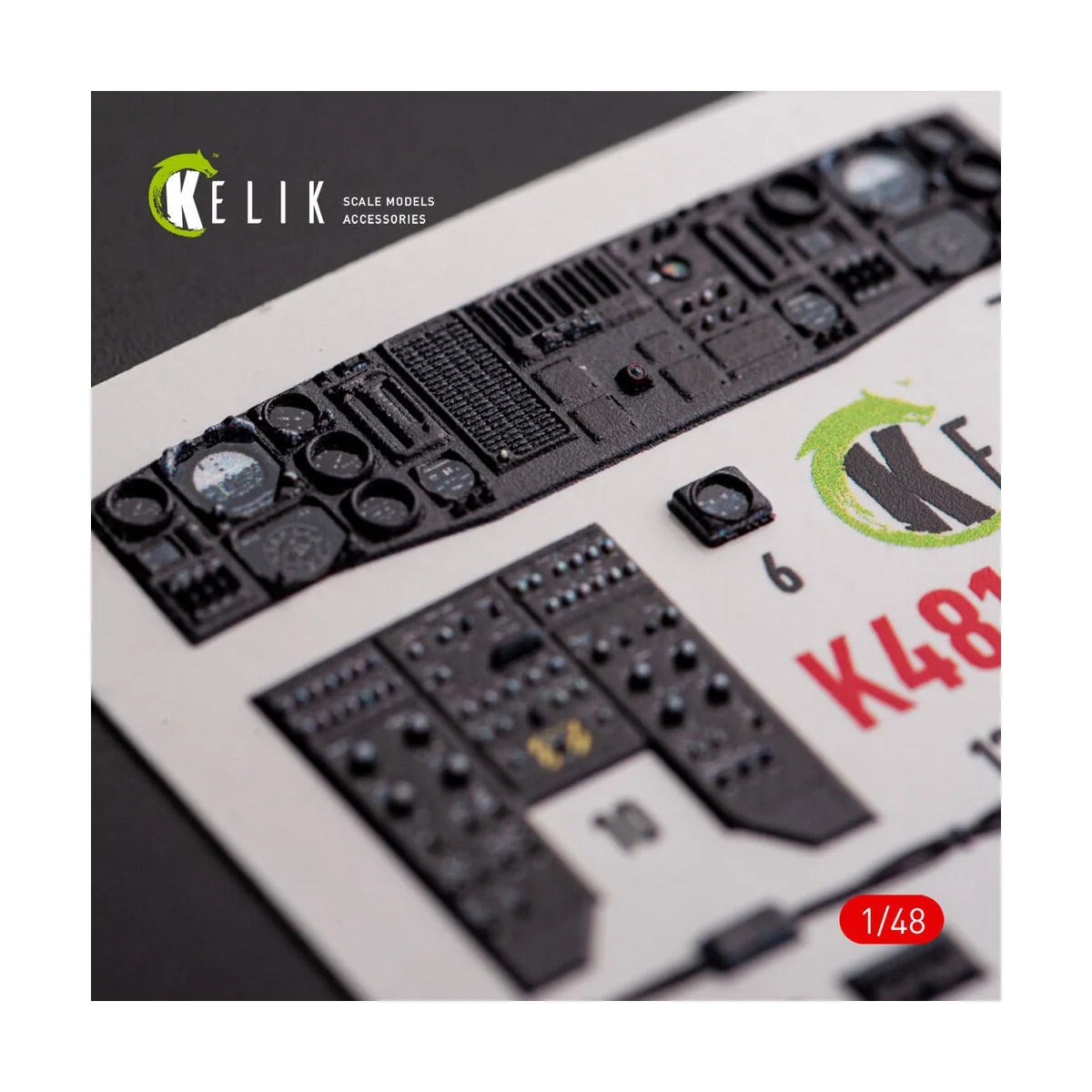 UH-60A Black Hawk - Type 1 interior 3D decals for ICM kit, 1/48 - K...