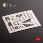 Jas-39 A - interior 3D decals for Italeri kit, 1/48 - Kelik K48118