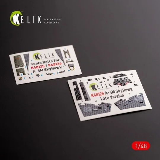 A-4M Late production- interior 3D decals for Magic Factory kit, 1/4...