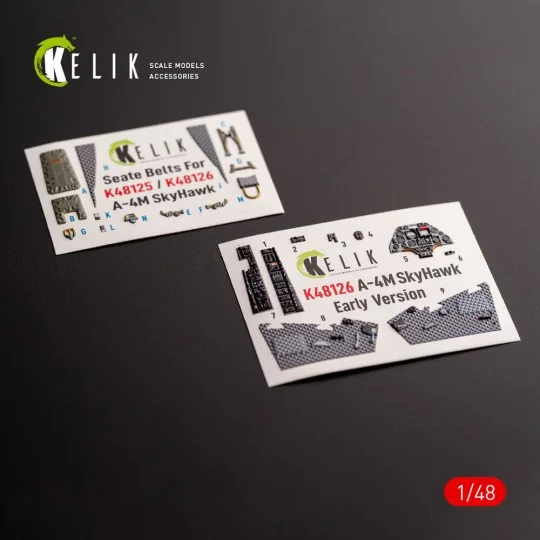 A-4M Early production- interior 3D decals for Magic Factory kit, 1/...