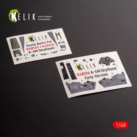 A-4M Early production- interior 3D decals for Magic Factory kit, 1/...
